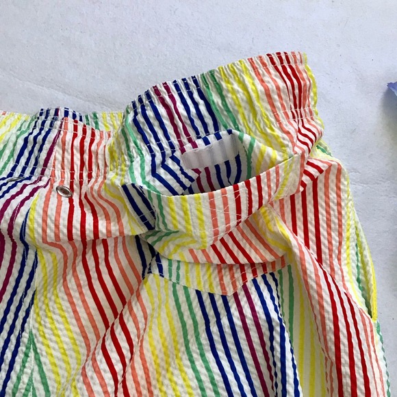 Lands' End NWT Seersucker Volley Swim Trunk Men Various - Picture 8 of 15